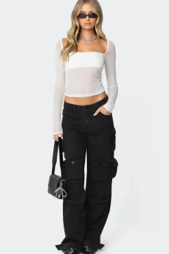 Oversized Boyfriend Cargo Jeans