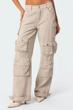 Oversized Boyfriend Cargo Jeans