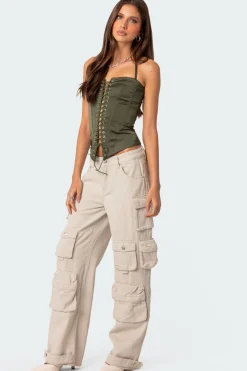 Oversized Boyfriend Cargo Jeans