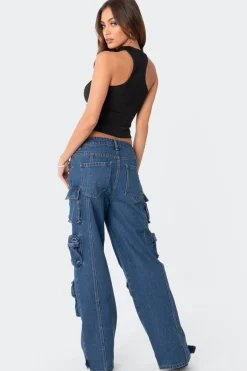 Oversized Boyfriend Cargo Jeans