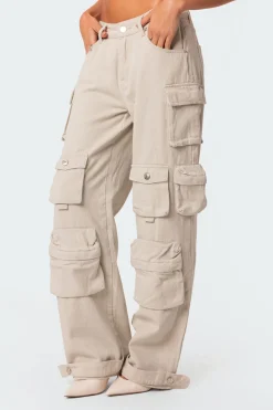 Oversized Boyfriend Cargo Jeans