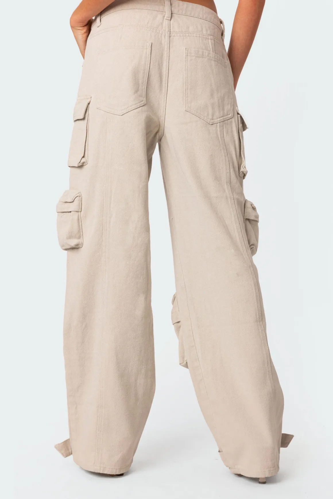 Oversized Boyfriend Cargo Jeans