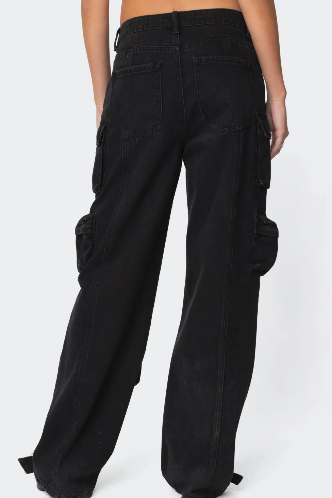 Oversized Boyfriend Cargo Jeans