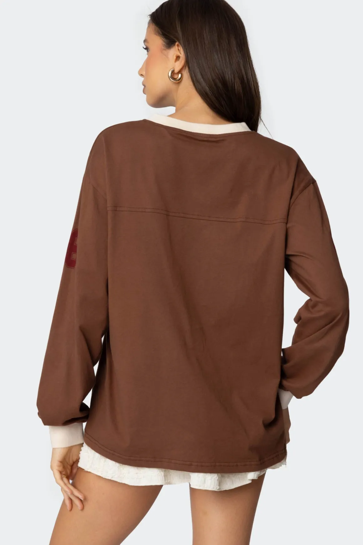 06 Oversized Long Sleeve T Shirt