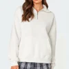 Oversized Quarter Zip Sweatshirt