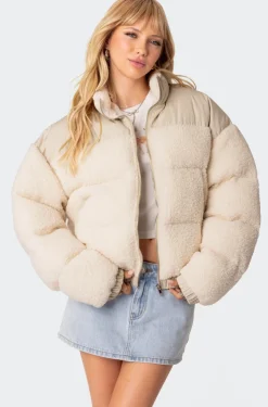 Oversized Sherpa Puffer