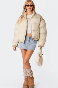 Oversized Sherpa Puffer