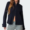 Oversized Zip Up Turtle Neck Cardigan