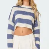 Ozzy Cropped Knitted Sweater