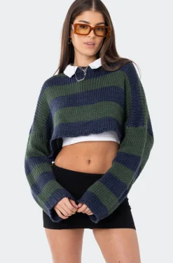 Ozzy Cropped Knitted Sweater
