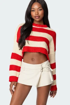 Ozzy Cropped Knitted Sweater