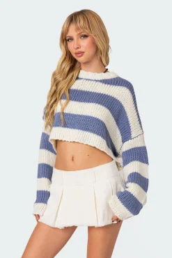Ozzy Cropped Knitted Sweater