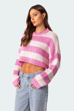 Ozzy Cropped Knitted Sweater