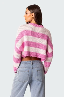 Ozzy Cropped Knitted Sweater