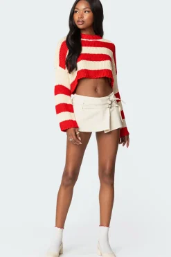 Ozzy Cropped Knitted Sweater