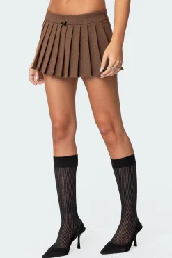 Palmer Plaid Pleated Mini Skort