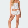 Pamper Waffle Micro Shorts