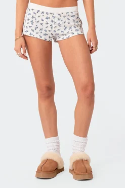 Pamper Waffle Micro Shorts
