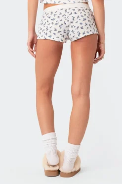 Pamper Waffle Micro Shorts