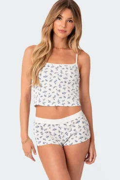 Pamper Waffle Tank Top