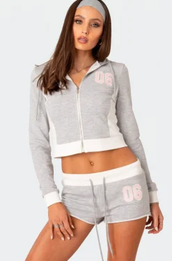 Pat Zip Up Hoodie