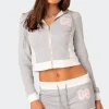 Pat Zip Up Hoodie