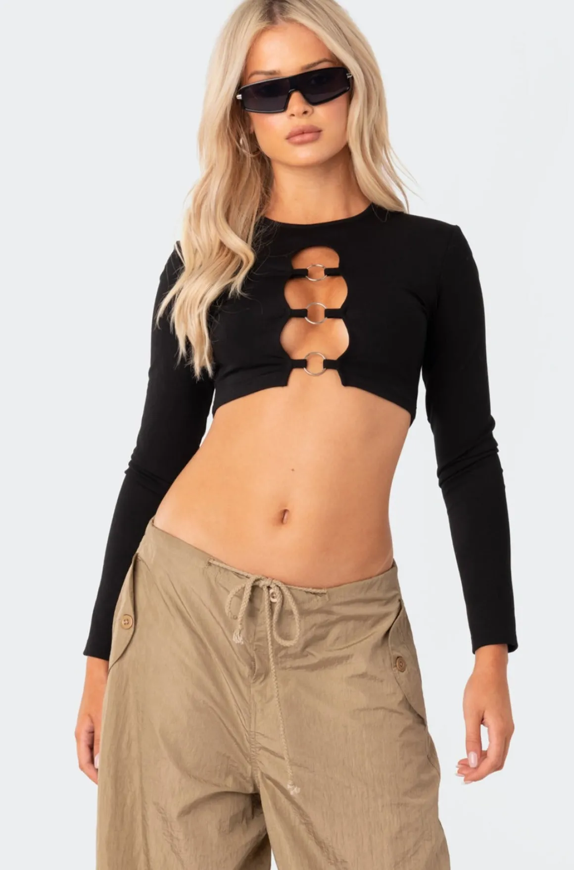 Patricia Open-Ring Top