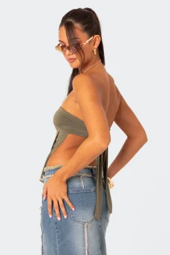 Patterson Layered Triangle Tube Top