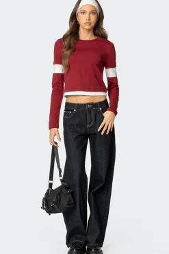Paula Layered Long Sleeve T Shirt