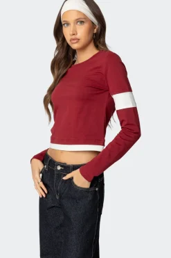 Paula Layered Long Sleeve T Shirt