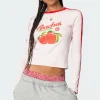 Peachy Long Sleeve T Shirt