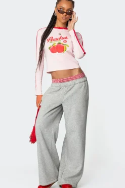 Peachy Long Sleeve T Shirt
