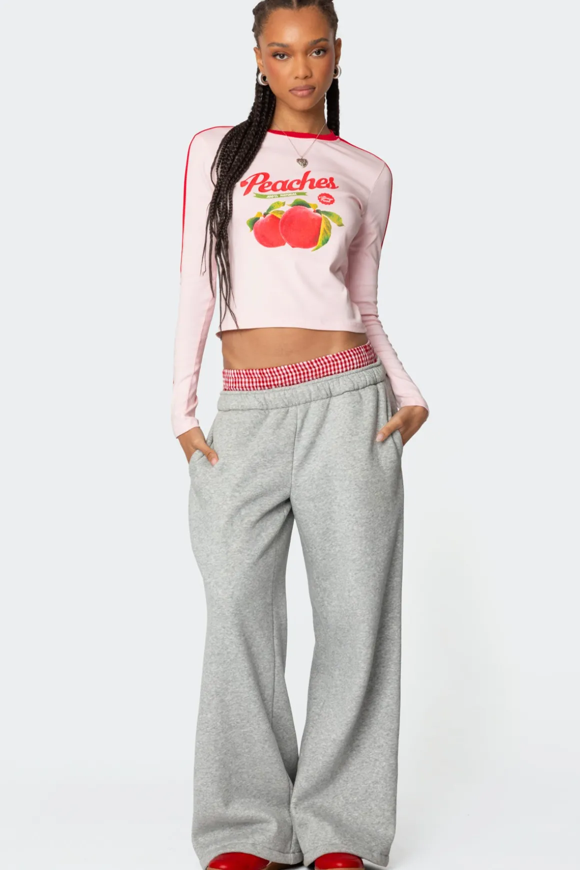 Peachy Long Sleeve T Shirt
