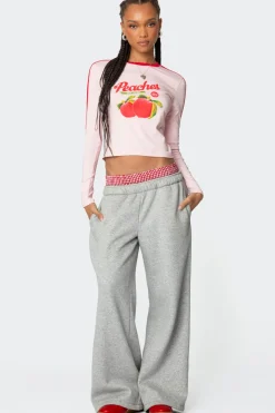 Peachy Long Sleeve T Shirt