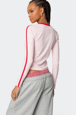 Peachy Long Sleeve T Shirt