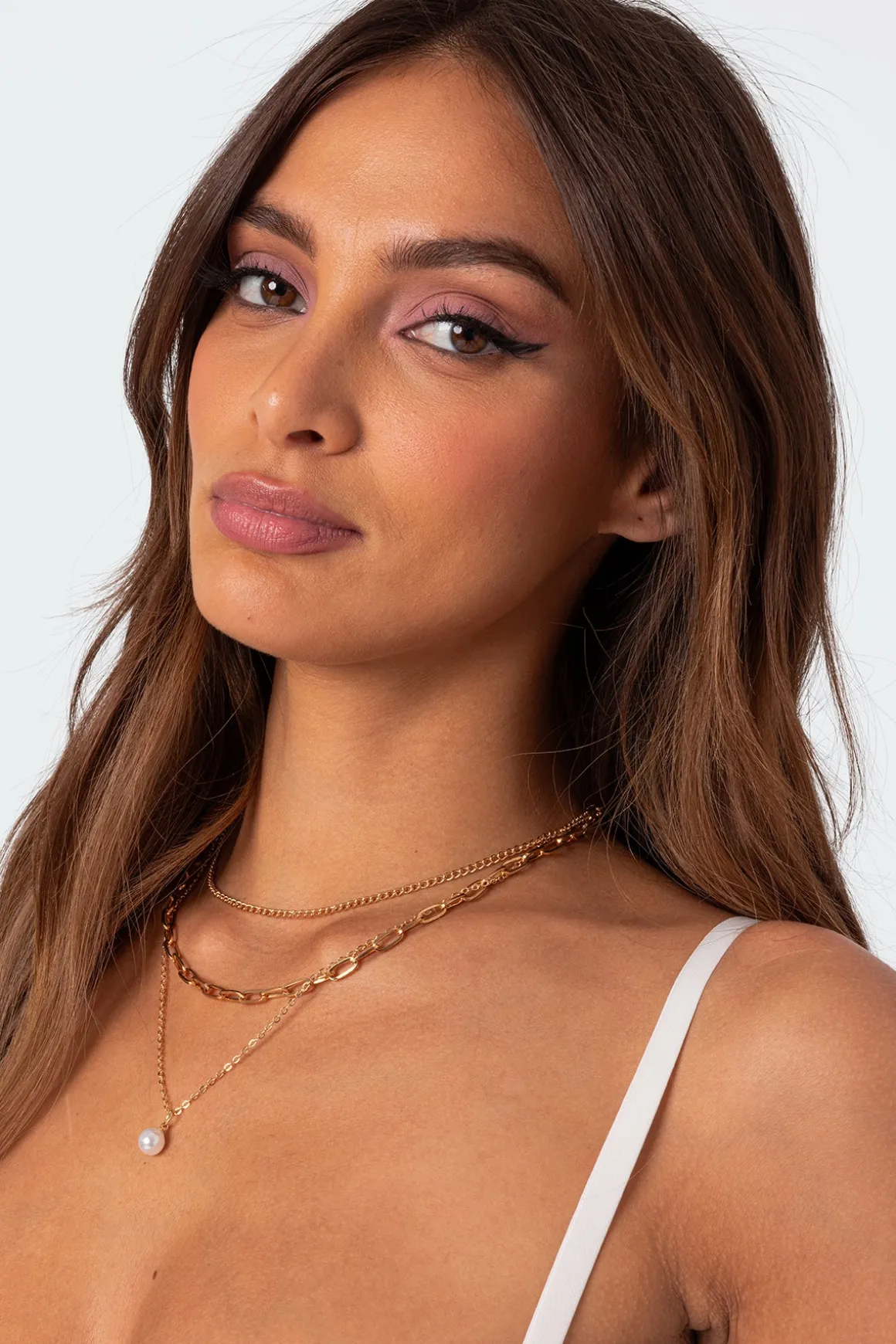 Pearly Necklace Set