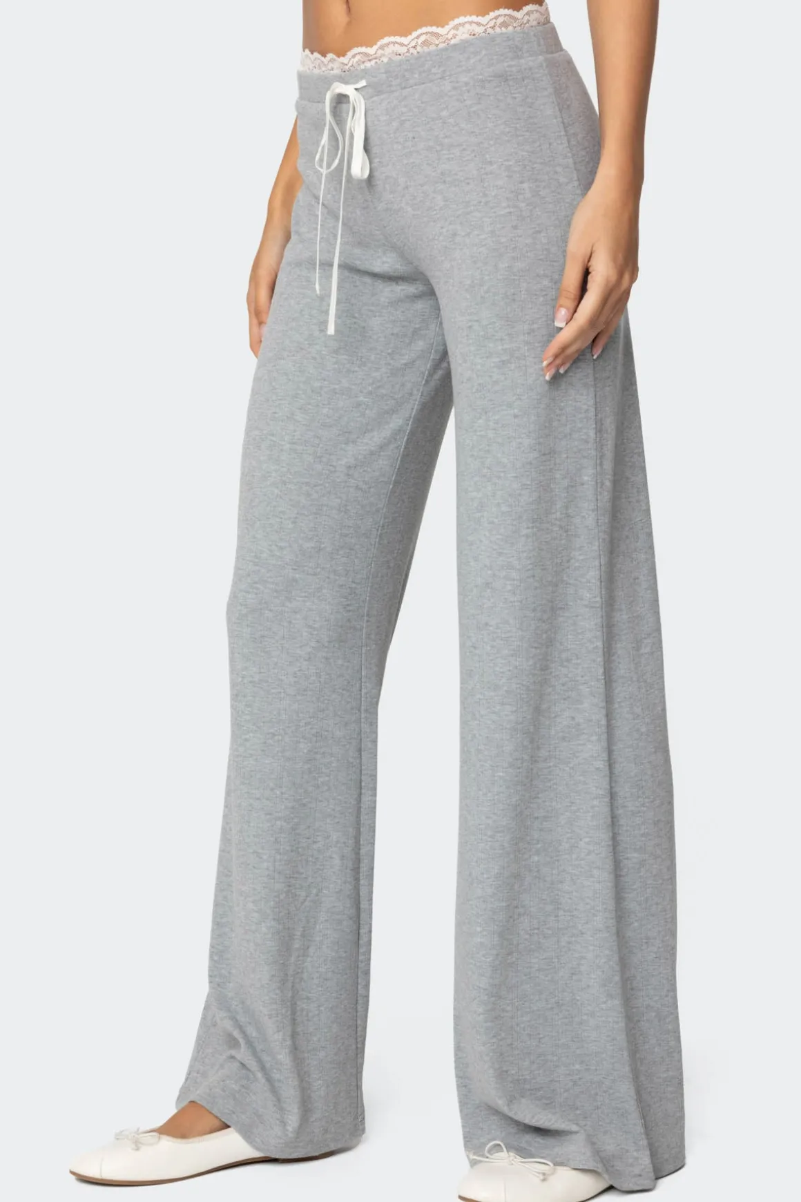 Peekaboo Lace Pants