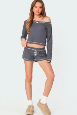 Peoni Waffle Shorts