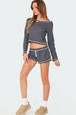 Peoni Waffle Shorts
