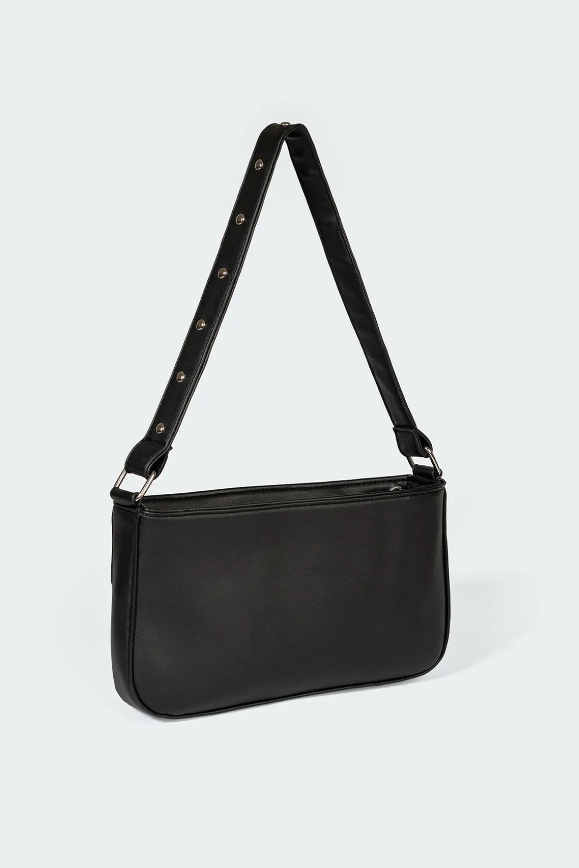 Perfect Fit Faux Leather Shoulder Bag