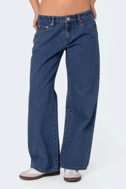 Petite Raelynn Washed Low Rise Jeans