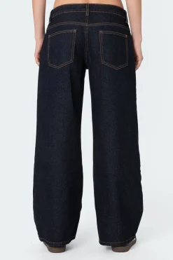 Petite Raelynn Washed Low Rise Jeans
