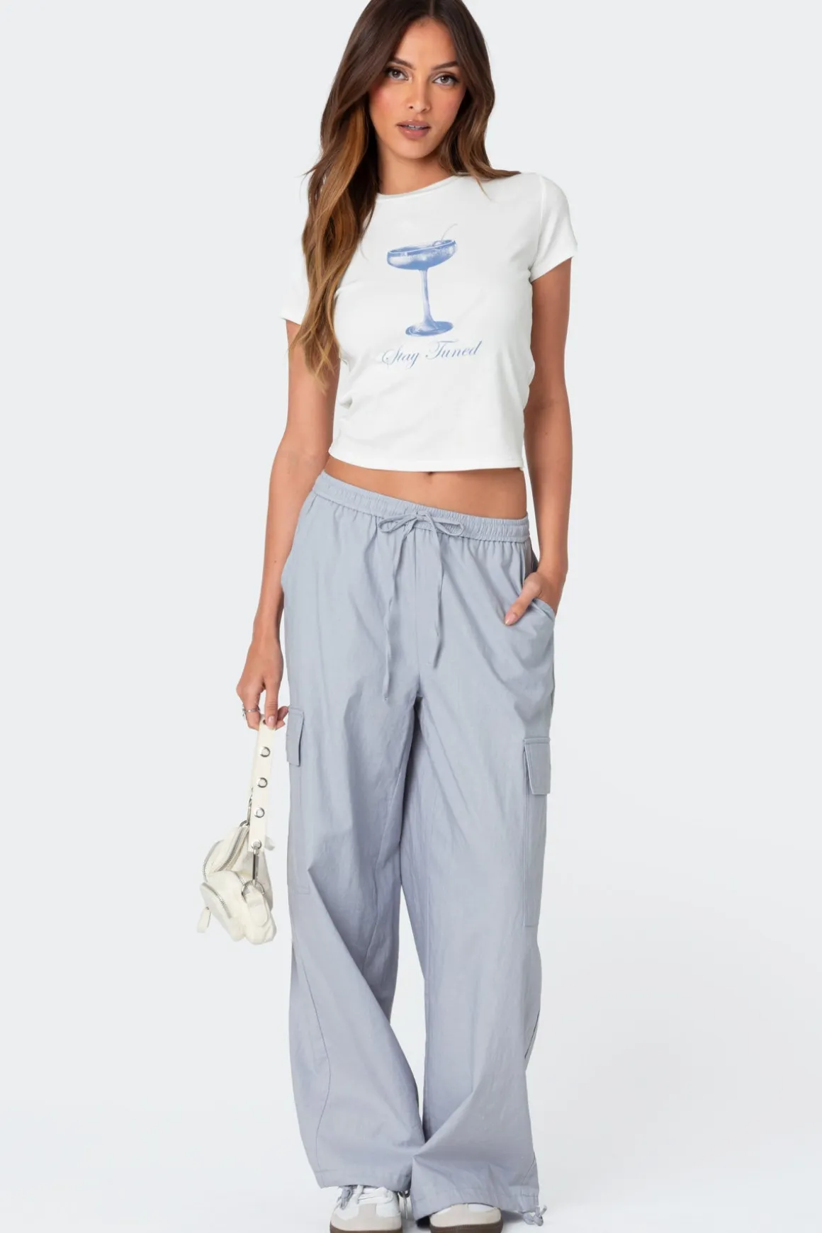 Phoenix Linen Look Cargo Pants
