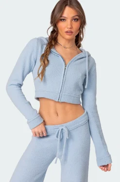 Plush Super Soft Hooded Cardigan