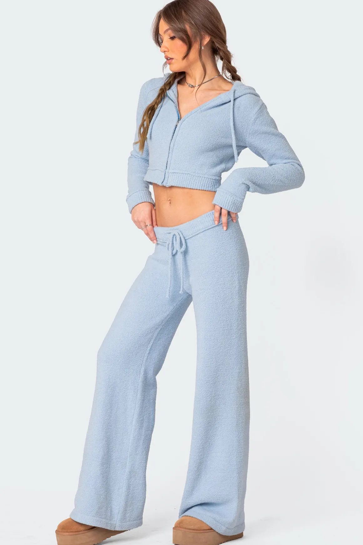 Plush Super Soft Hooded Cardigan