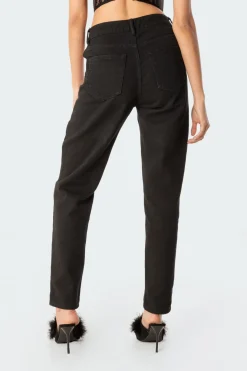 Pocketless Flame Jeans