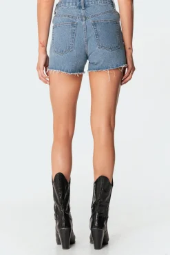Polly Pocketless Denim Shorts