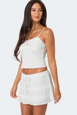 Prairie Embroidered Tank Top