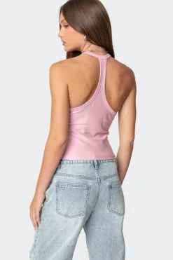Racer Back Halter Top