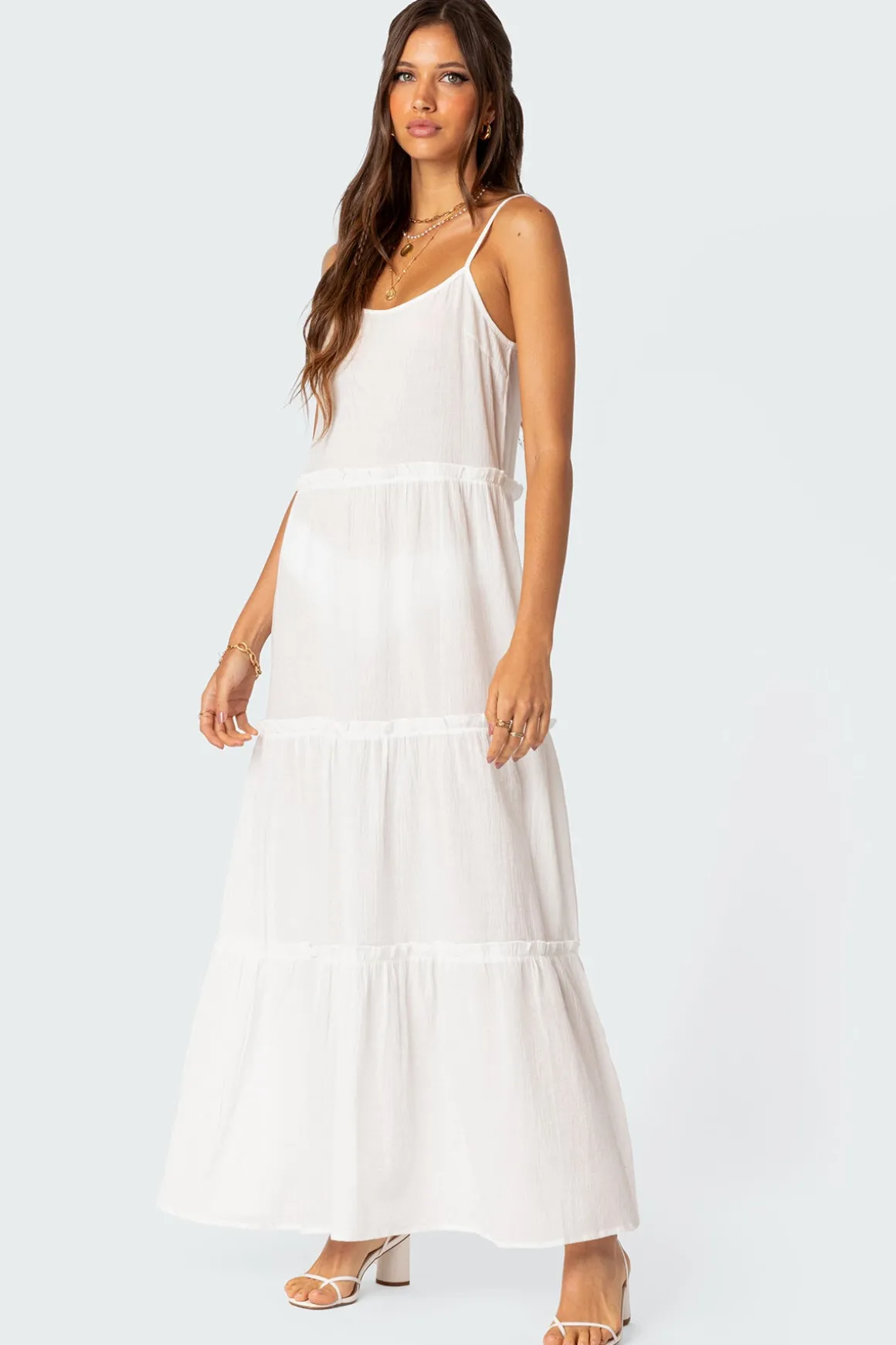 Radiant Tiered Maxi Dress